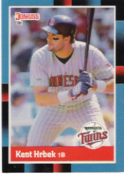 1988 Donruss Baseball Cards    320     Kent Hrbek
